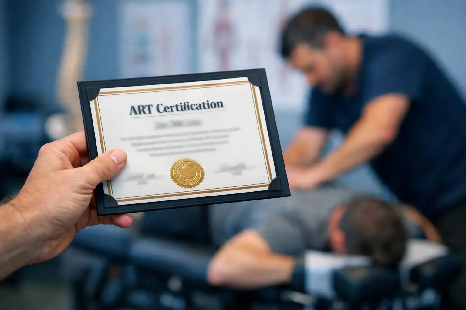 How ART Certification applies to Chiropractor services in Nashville, United States—practical illustration