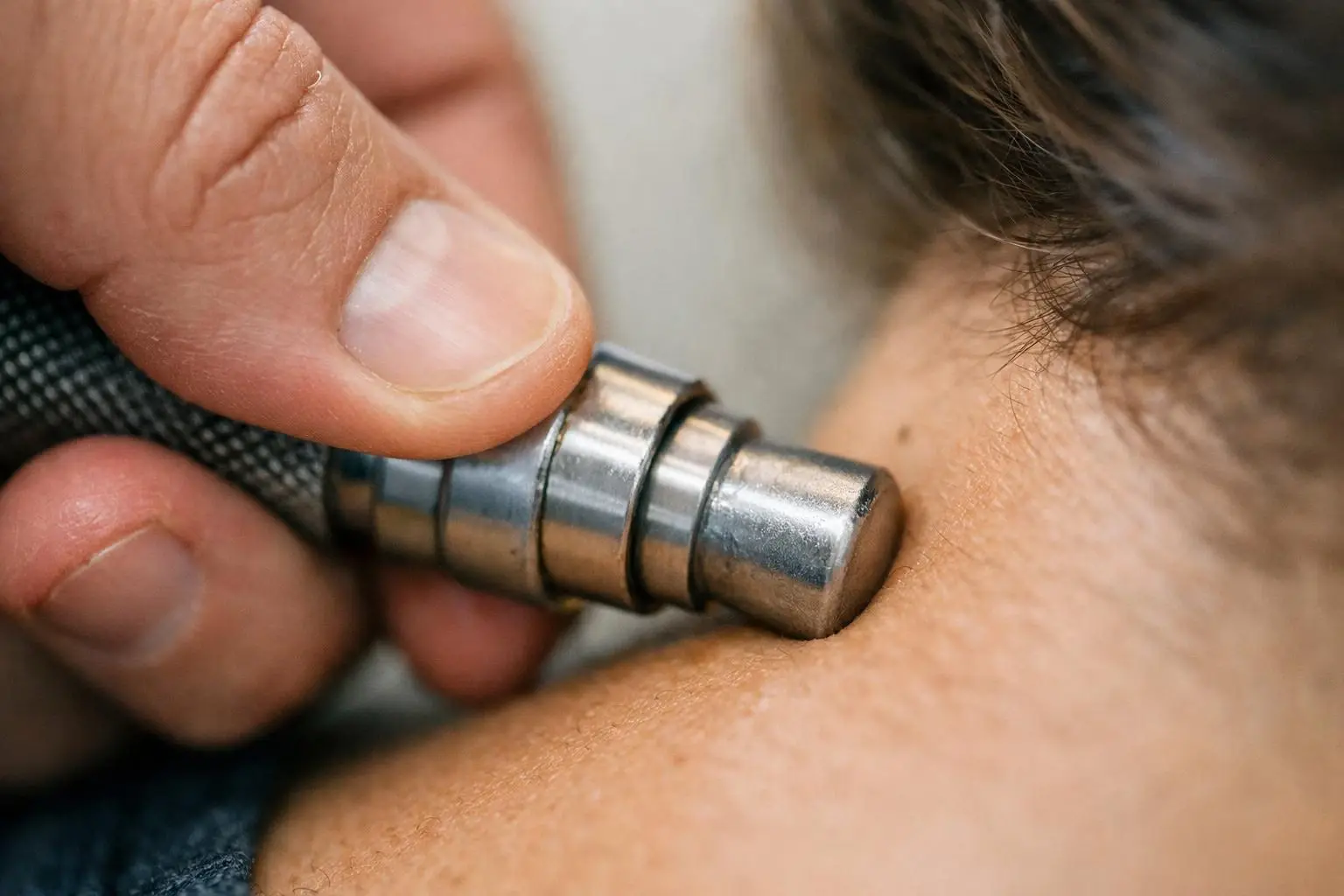Chiropractic Adjustment in Chiropractor: Chiropractic Adjustment is a hands-on procedure where a licensed chiropractor app...