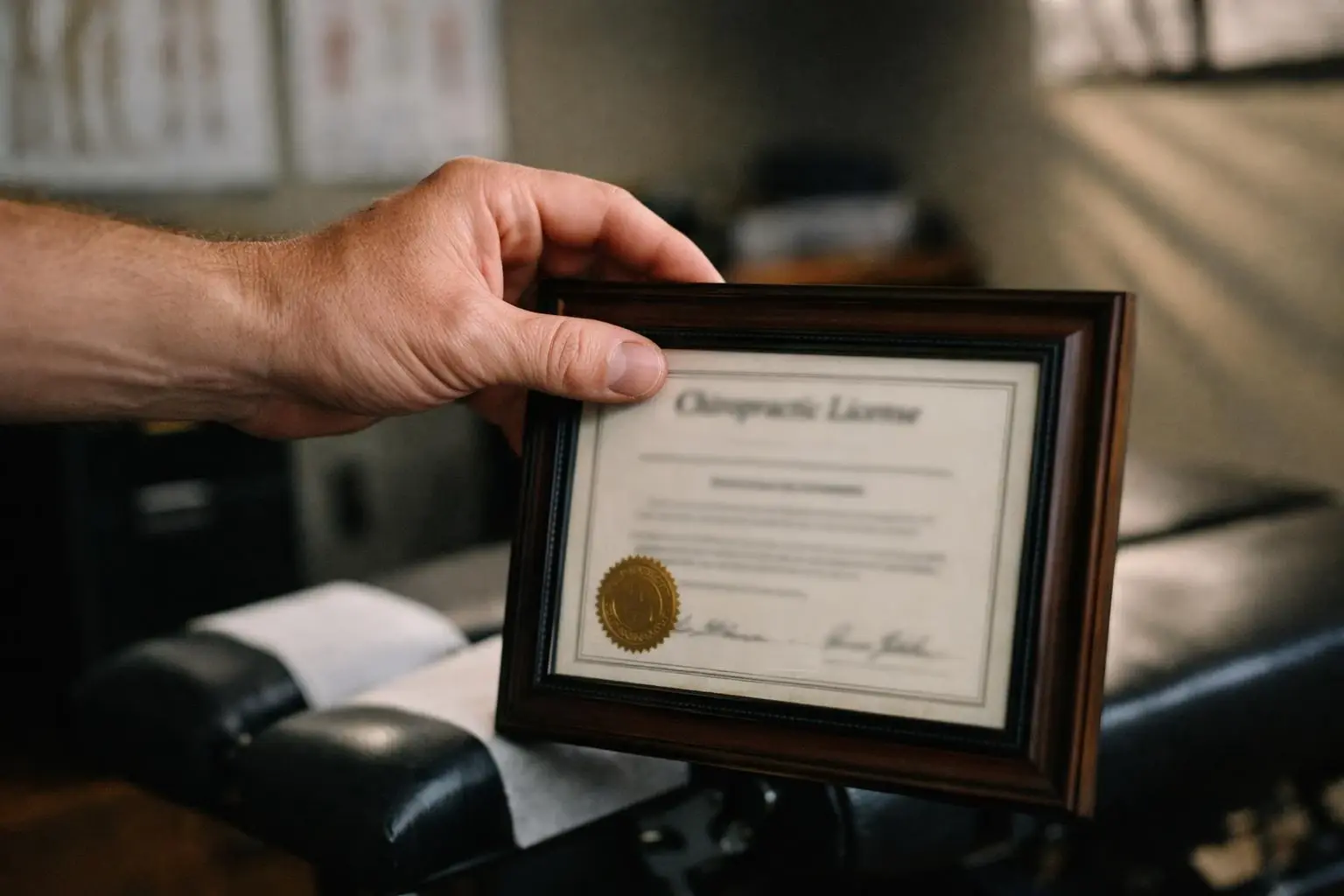 Chiropractic License in Chiropractor: Chiropractic License is an official government-issued credential that permits a heal...