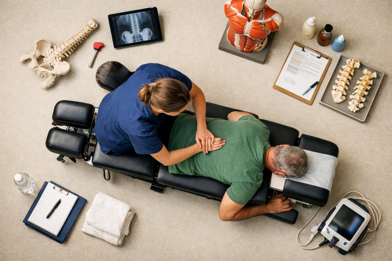 How Chiropractic School applies to Chiropractor services in Nashville, United States—practical illustration