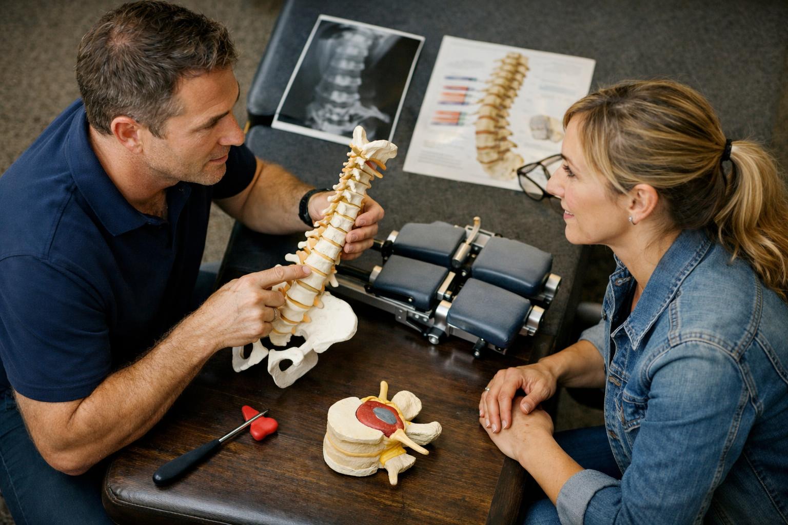 Flexion-Distraction Technique in Chiropractor: Flexion-Distraction Technique is a gentle, non-surgical chiropractic method...