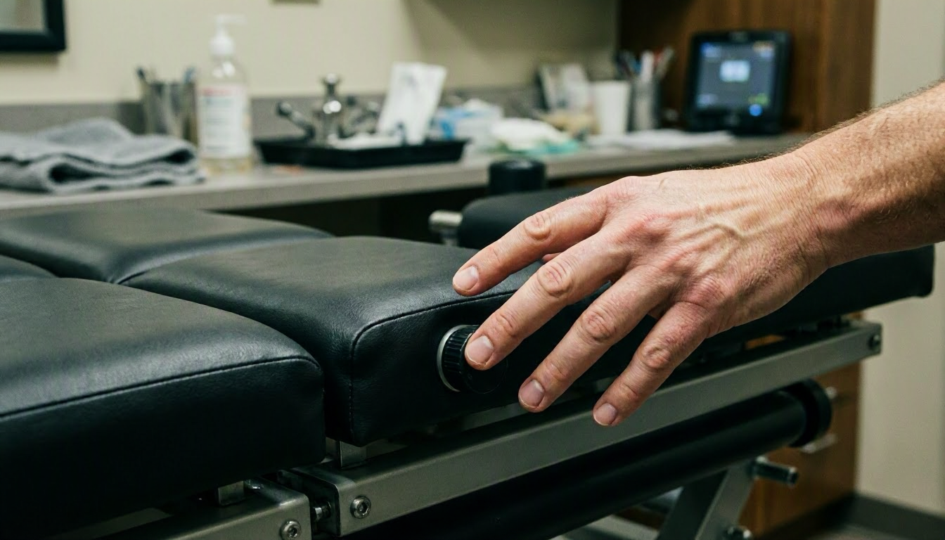 Intersegmental Traction in Chiropractor: Intersegmental Traction is a chiropractic therapy that gently stretches and mobil...
