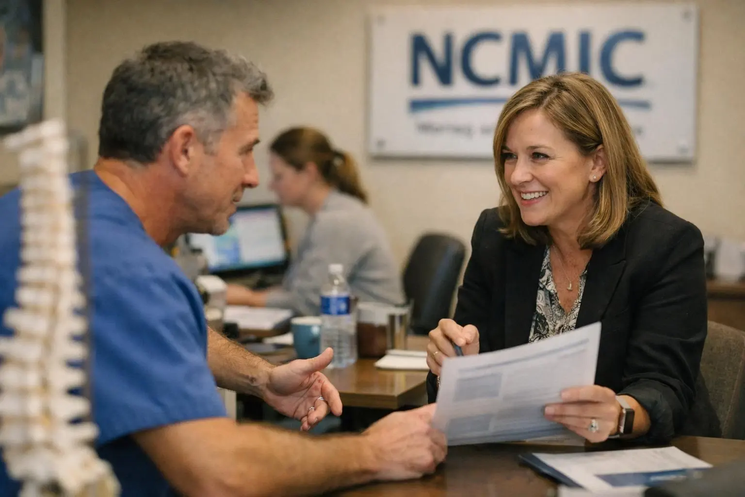 How NCMIC applies to Chiropractor services in Nashville, United States—practical illustration