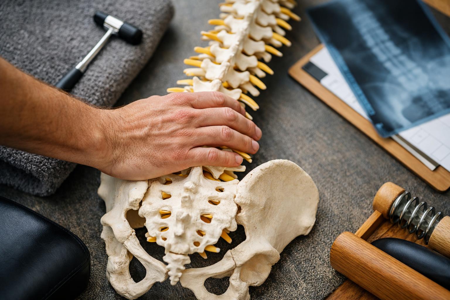 Spinal Adjustment in Chiropractor: Spinal Adjustment is a hands-on procedure performed by a chiropractor to apply—visual g...
