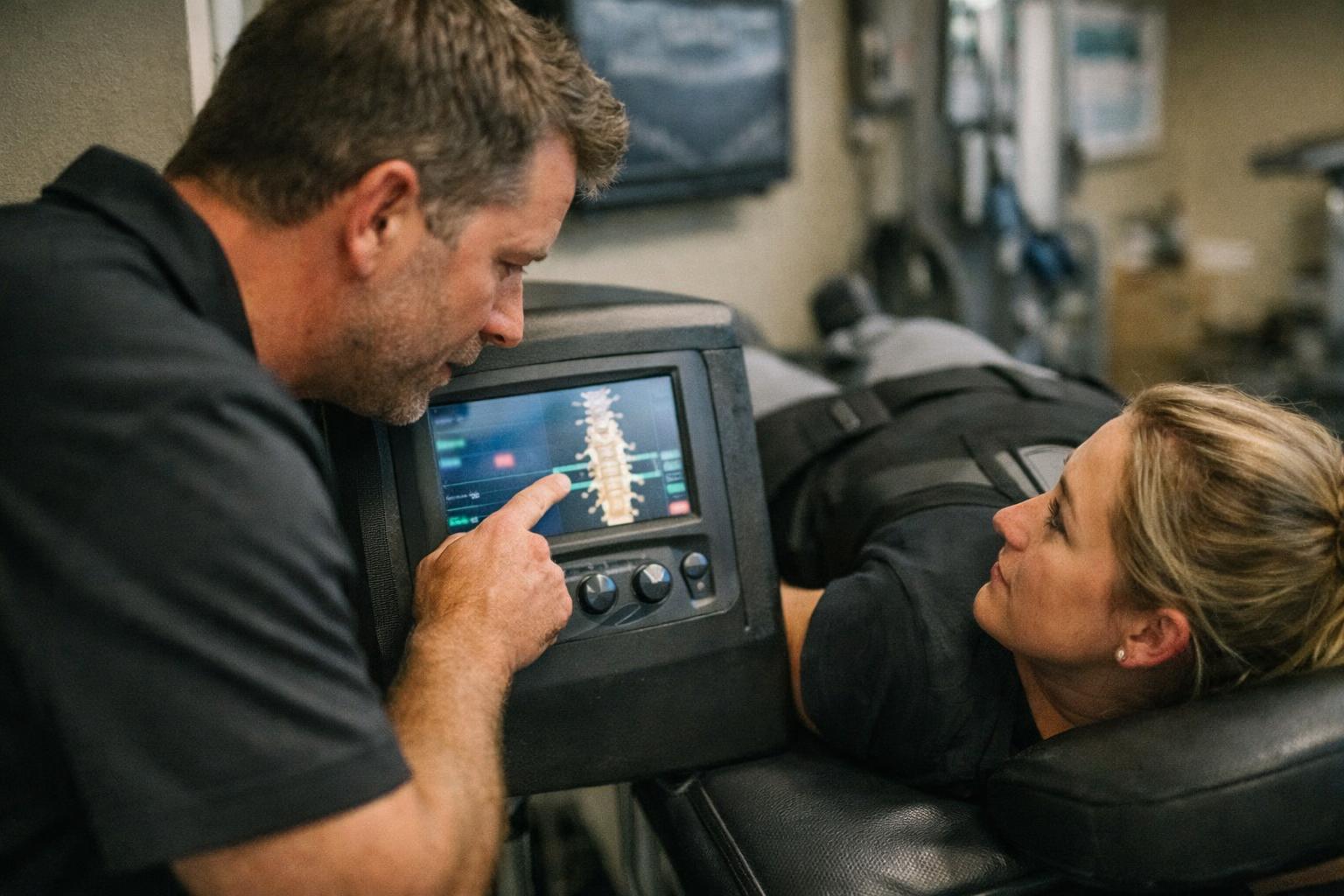 Spinal Decompression in Chiropractor: Spinal Decompression is a non-surgical treatment method designed to relieve pressure...