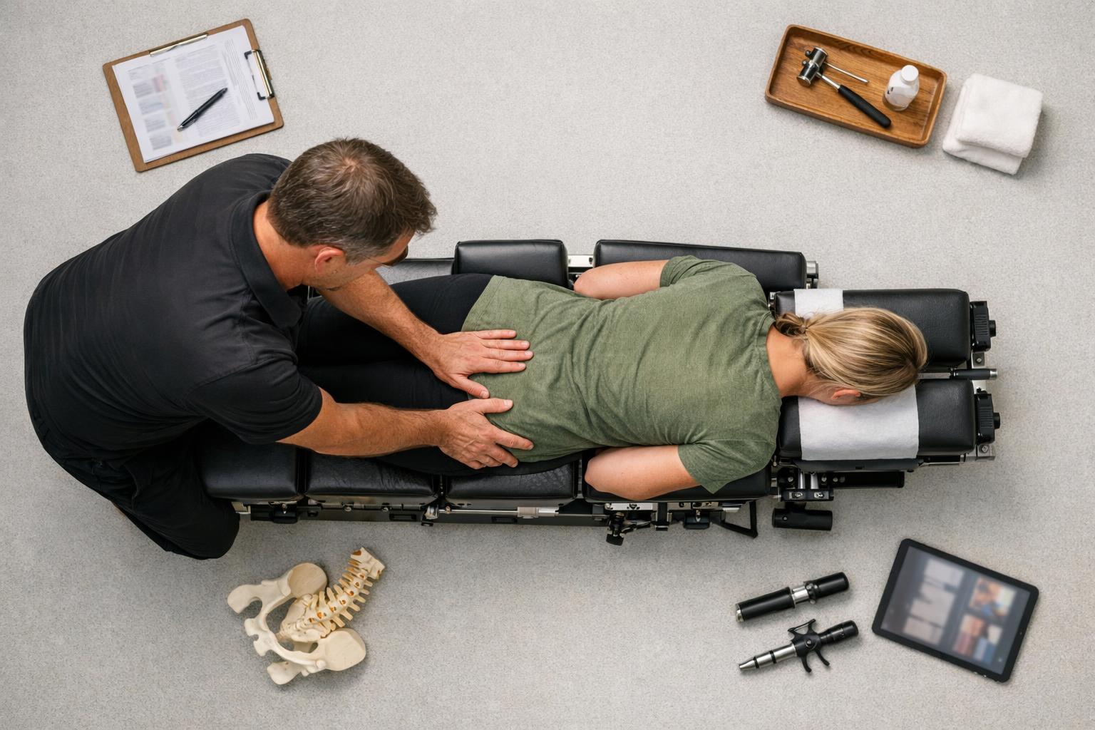 How Thompson Drop Technique applies to Chiropractor services in Nashville, United States—practical illustration