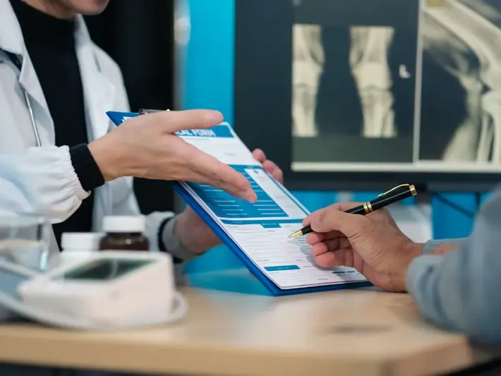 back pain injury exam for Oak Hill resident near Natchez Trace Parkway